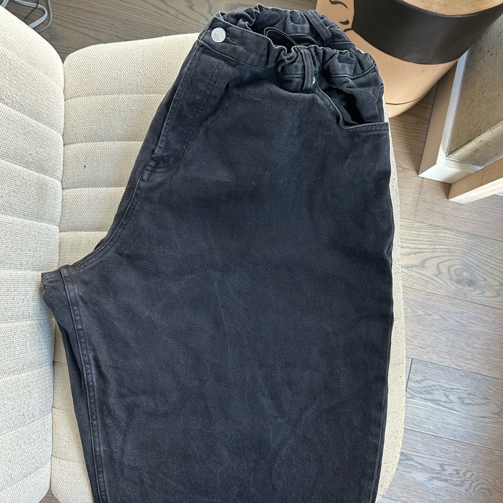 WRAY NYC Black Denim Hester Jean - women’s size 22